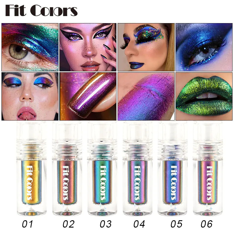 Pigmentos Multicromo Aurora para Sombra de Ojos